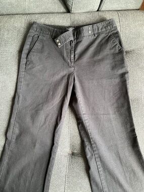 NWT Talbots Petites Black Hertiage Boot Pants Size 4P